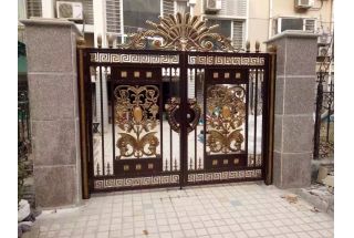 鐵藝大門帶給您美麗家園