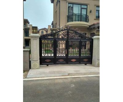 鐵藝大門，鐵藝大門圖片