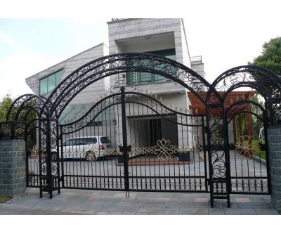 鐵藝大門，鐵藝大門圖片
