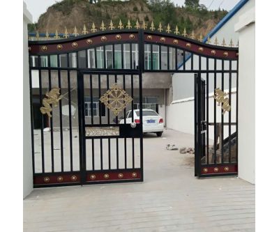 鐵藝大門，鐵藝大門圖片