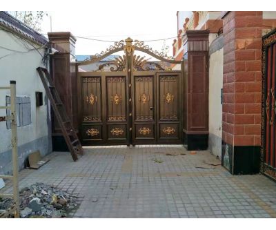 鐵藝大門，鐵藝大門圖片