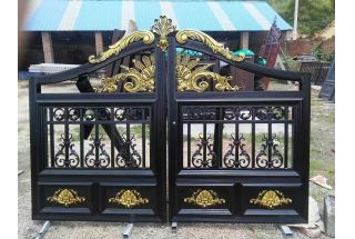 鐵藝大門的三大施工步驟
