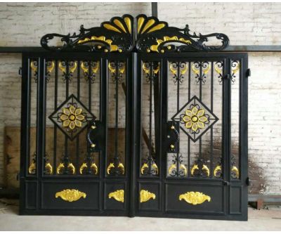 鐵藝大門，鐵藝大門圖片
