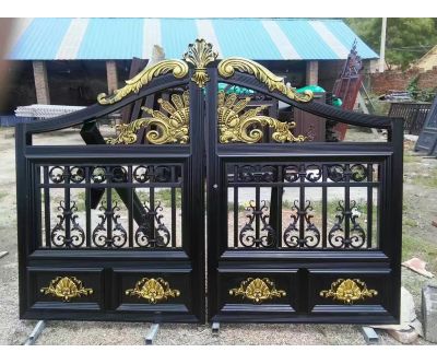 鐵藝大門，鐵藝大門圖片