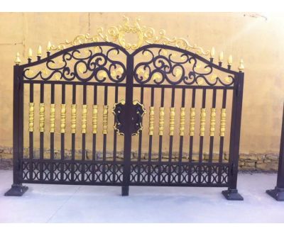 鐵藝大門，鐵藝大門圖片