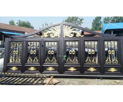 鐵藝大門，鐵藝大門圖片