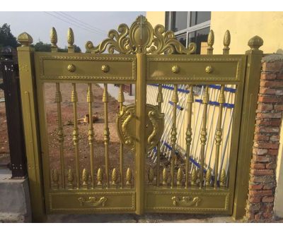 鐵藝大門，鐵藝大門圖片