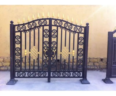 鐵藝大門，鐵藝大門圖片